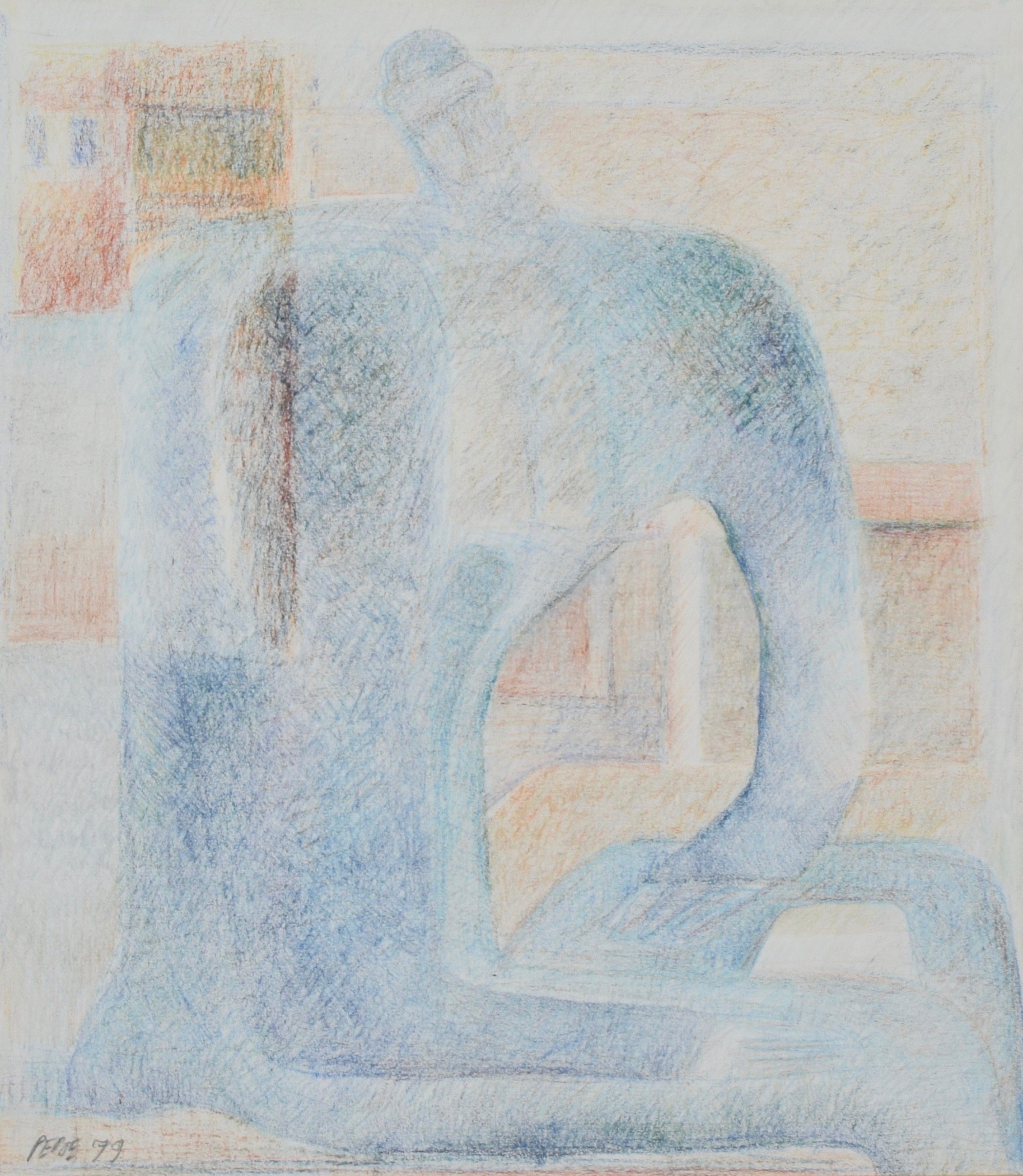 Die blaue Figur